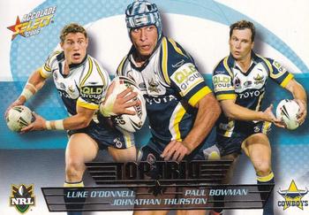 2006 Select Accolade - Top Trios #TT08 Luke O'Donnell / Johnathan Thurston / Paul Bowman Front